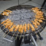 TAMERS® Catering 27.06.2015; Hähnchenspieße Foto: Andreas Reichelt