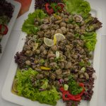Tamers Catering 19.08.2016, Gegrillte Champignons Foto: Andreas Reichelt