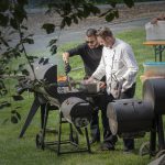 Tamers Catering 19.08.2016, Grillarbeiten, Foto: Andreas Reichelt